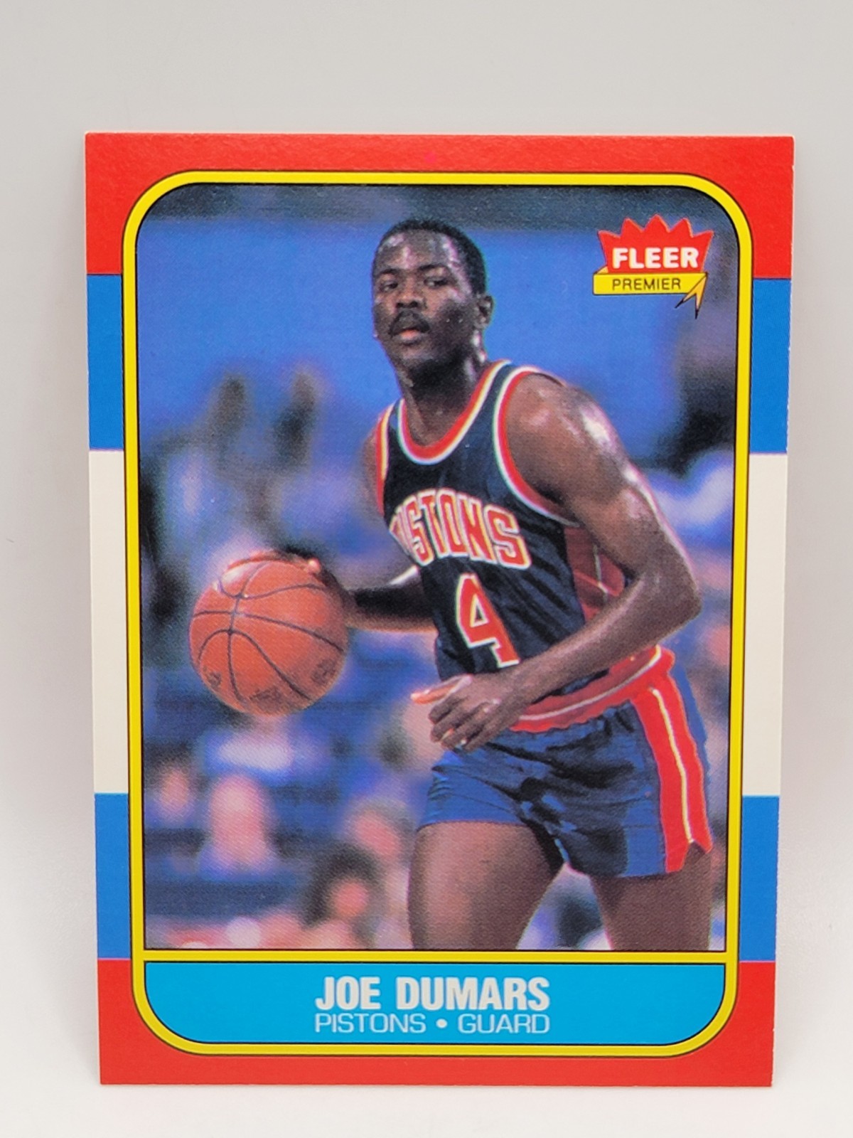 1986-87 Fleer - Joe Dumars #27 (RC)