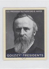 2008 Upper Deck Goudey Presidents Mini Red Back Rutherford B Hayes #247 0o0