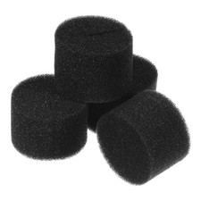 50pcs Hydroponic Sponges, 1.57" Growing Media Cylindrical Sponges Black 0.18 per sponge