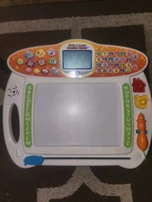 🦄Vtech "Write & Learn Creative Center" Teaches Letters Objects Educational Toy!
