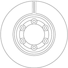 Disque de frein Mazda 1200
