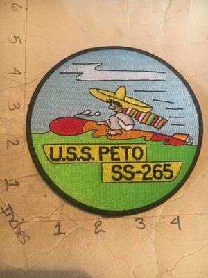 US NAVY USS Peto SS-265 Submarine Patch 8/1/25