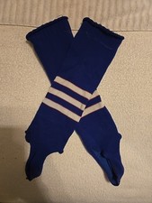 Vintage Football/Baseball/Softball Stirrup Socks. Royal Blue
