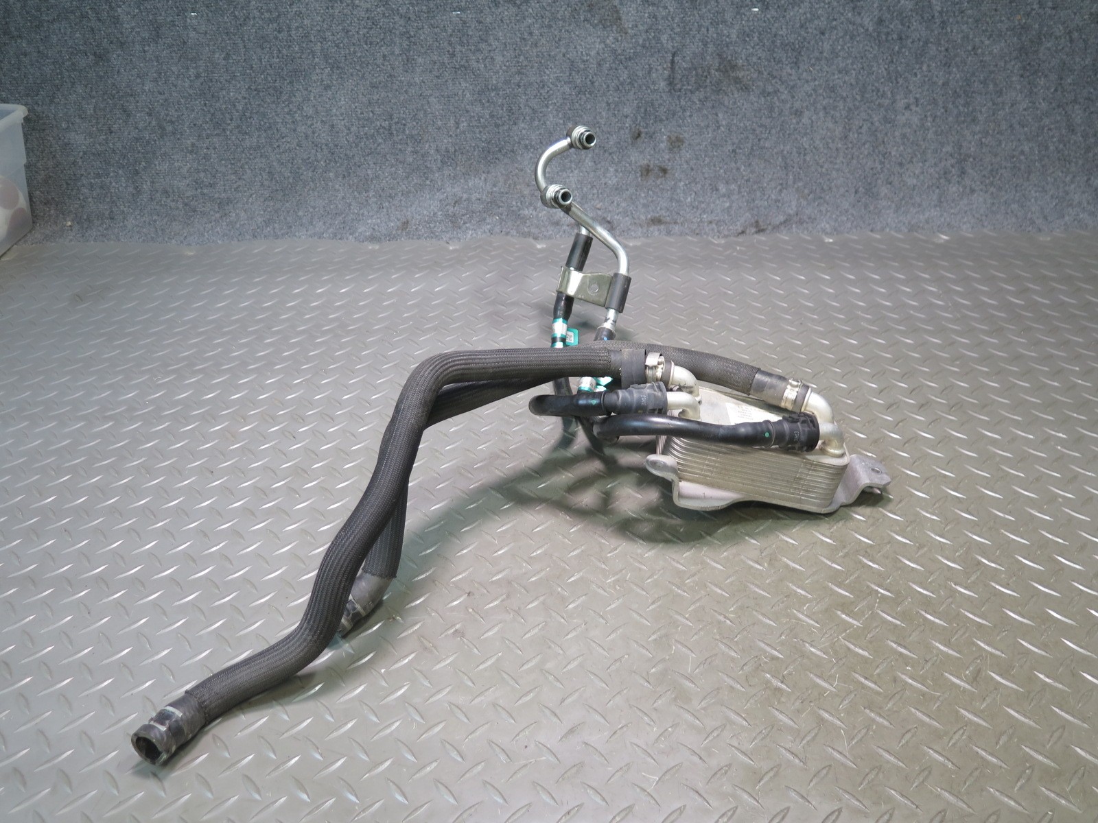 2014-2017 MASERATI GHIBLI M157 SQ4 TRANSMISSION OIL COOLER W/ LINE HOSE PIPE SET