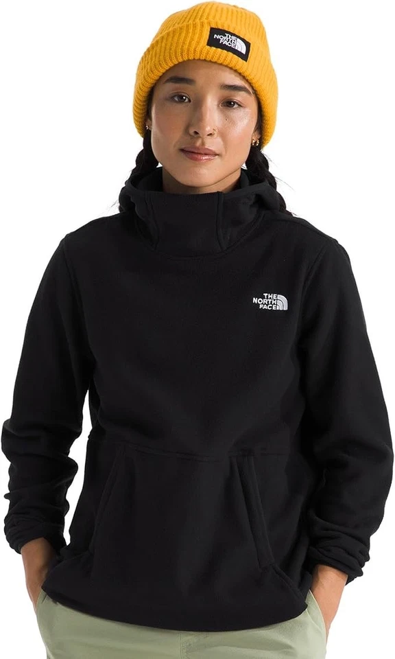 Casaco com capuz feminino The North Face feminino TKA glacier lã novo