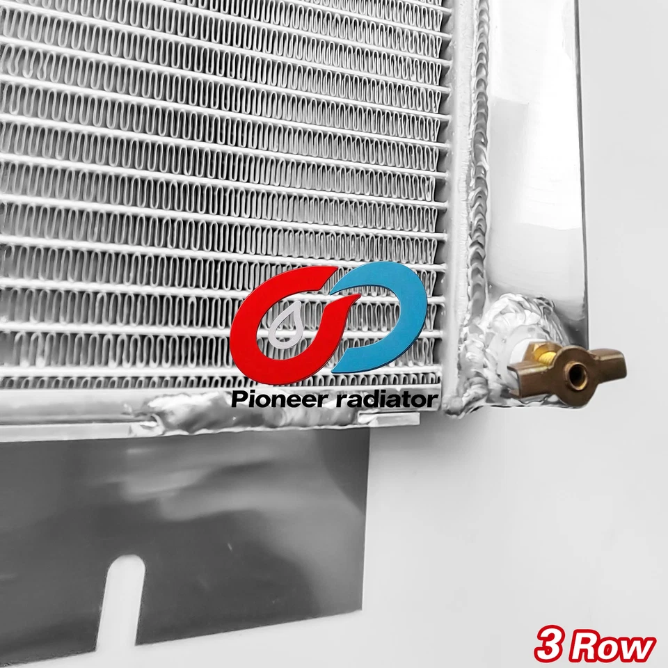 3Row Radiator for 1960-1963 FORD GALAXIE 500 XL BASE V8 3.7L 4.8L 5.8L 6.4L 6.6L Foto 2 de 4