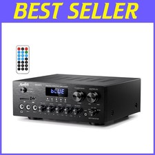 Compact 2.0 Channel Amplifier for Karaoke Theater