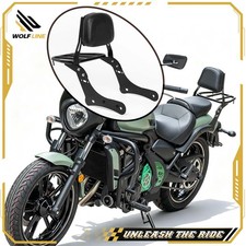 R&uuml;ckenlehnen f&uuml;r Kawasaki Vulcan S 650 VN Gep&auml;cktr&auml;ger Sissy Bars 2026 WOLFLINE
