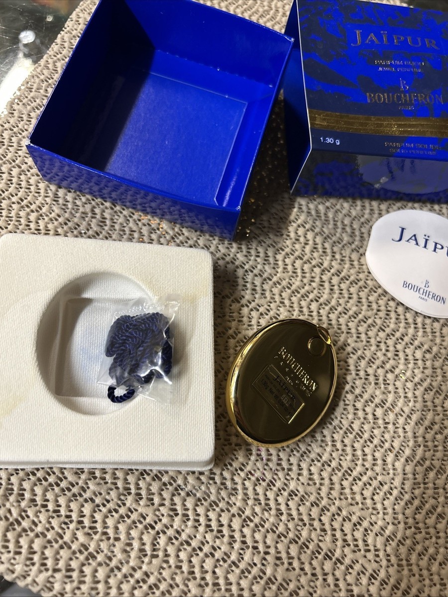 Jaipur By Boucheron Jewel Solid Perfume .04oz Original Formula | eBay
