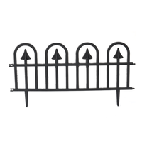 Gartenzaun-Set 10 Teilig Aus Pp, Ca. 60 X 31,5 Cm