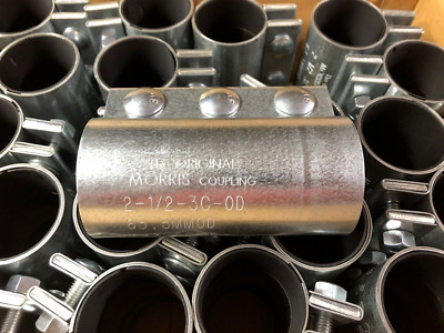 Morris 2-1/2-3C-OD (0102503B3FG) Compression Coupling 2.5'' O.D. Pipe