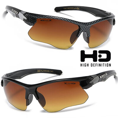 Day Night HD Vision Sport Sunglasses Wrap Around Driving UV400 Glasses Eyewear