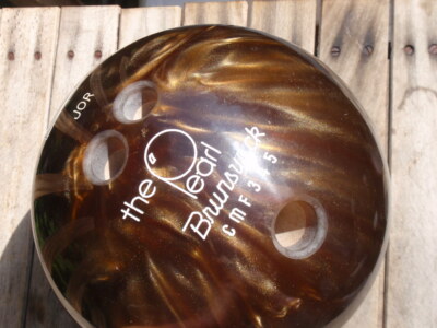 BRUNSWICK PEARL BROWN BOWLING BALL 15.5 LBS. | eBay