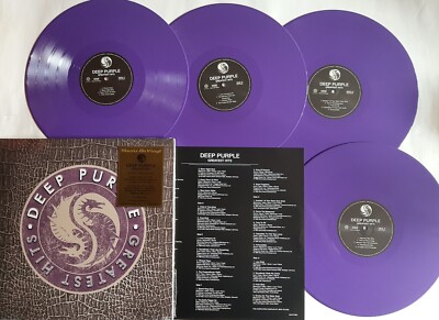 LP DEEP PURPLE Greatest Hits 1990-1996 (4LP) PURPLE VINYL - MOVLP3825 - SEALED