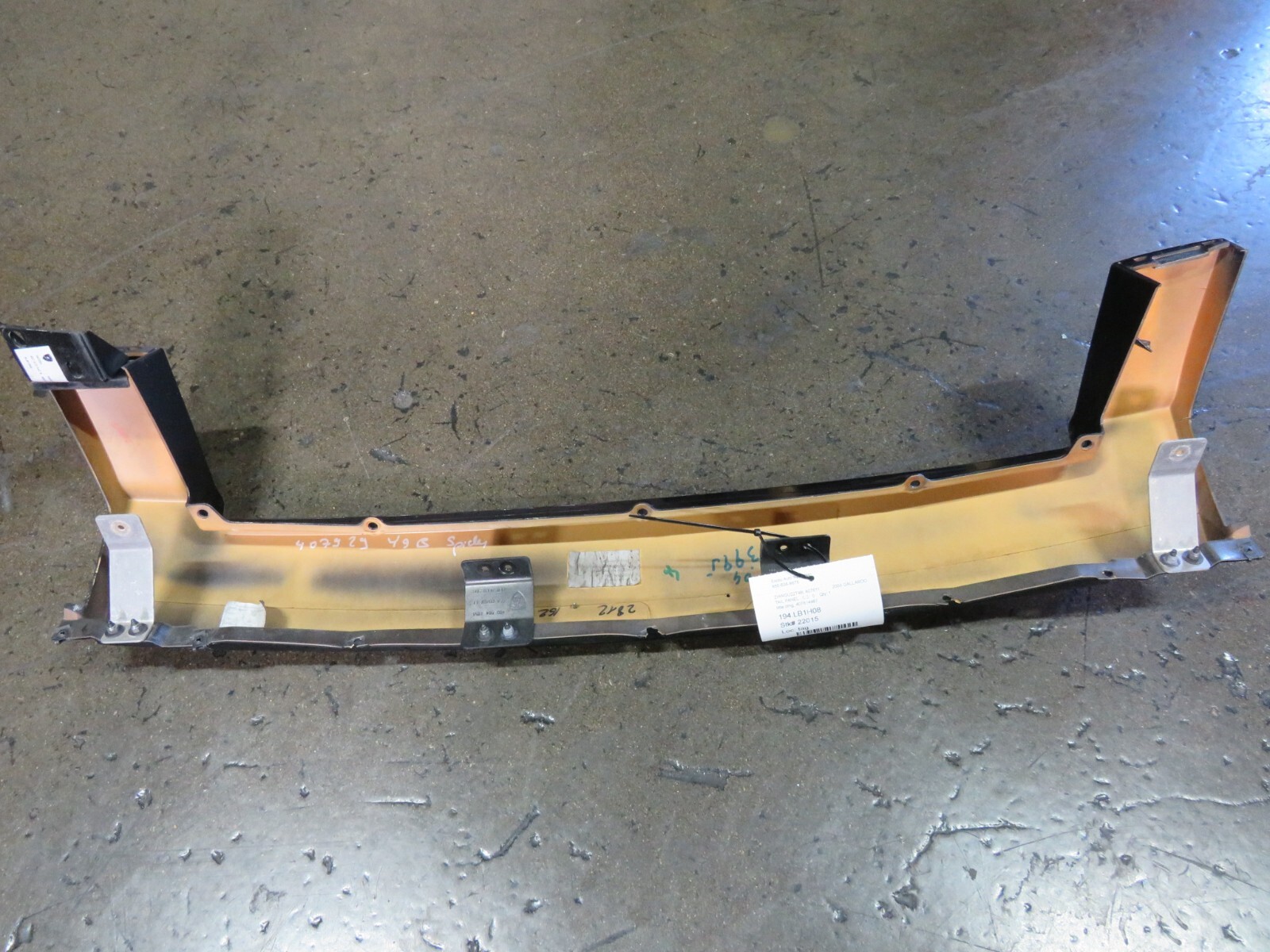 Lamborghini Gallardo, Spyder, Tail Finish Panel, Dmg, Used, P/N 400864487