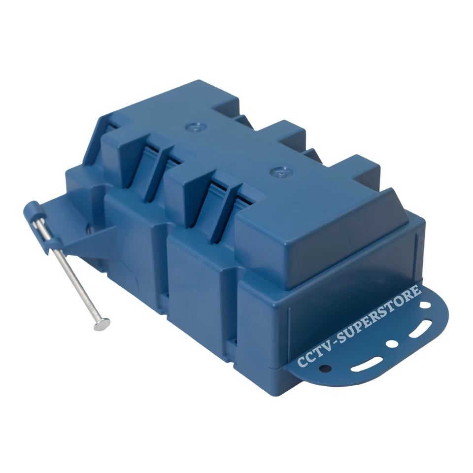 30 Pcs 3-Gang ETL New Work Outlet/Switch Box 44 Cu In Plastic 5-7/8"x3-3/4"x3" - Image 3 of 4