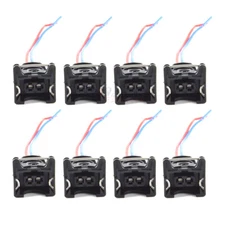 8 x Fuel Injector Connector Wiring Plugs Clips Fit EV1 OBD1 Pigtail Cut & Splice