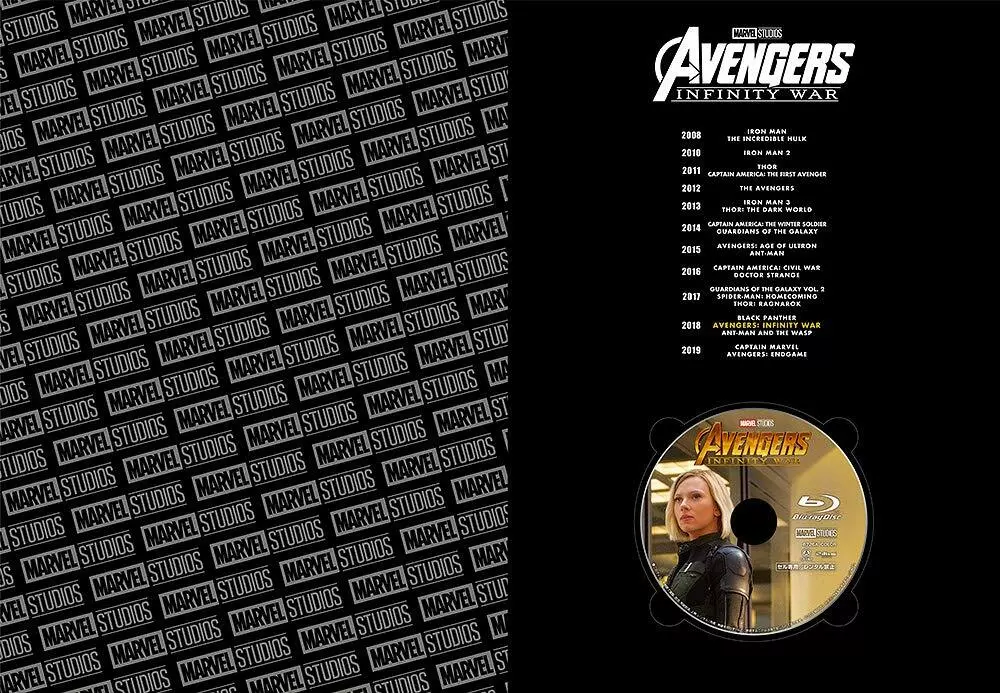 Avengers Infinity War MCU ART COLLECTION (Blu-ray) | eBay