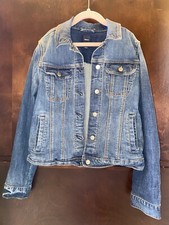 Gap Kids Girls Size XL denim Jean Jacket Medium Wash pre owned EUC