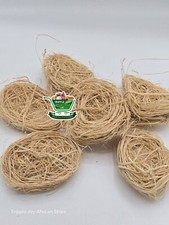 African Wooden Sponge 6 Pcs