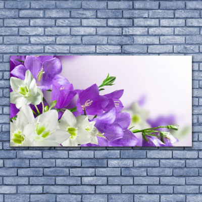 Impression sur verre acrylique Image Tableau 140x70 Floral Branches