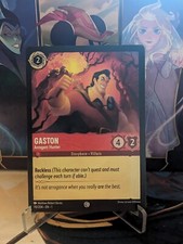 Disney Lorcana Gaston - Arrogant Hunter 110/204 Common NM TCG