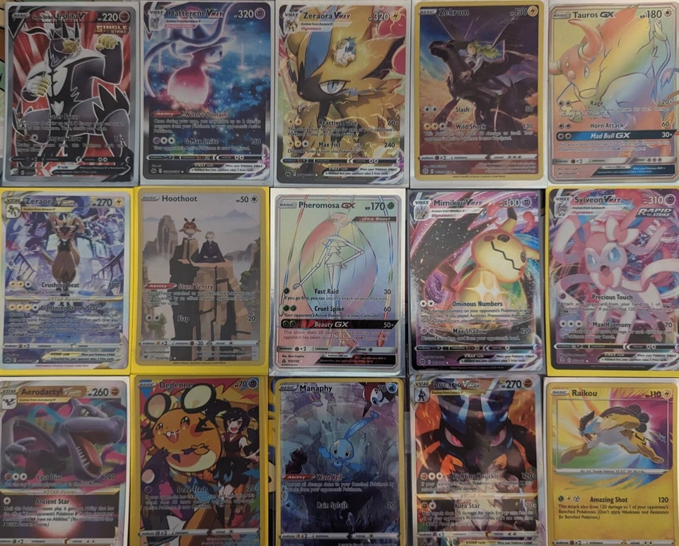 Pokemon Card Lot 120 OFFICIAL TCG Cards + Ultra Rare | VMAX GX EX VSTAR OR V! - Image 4 of 4