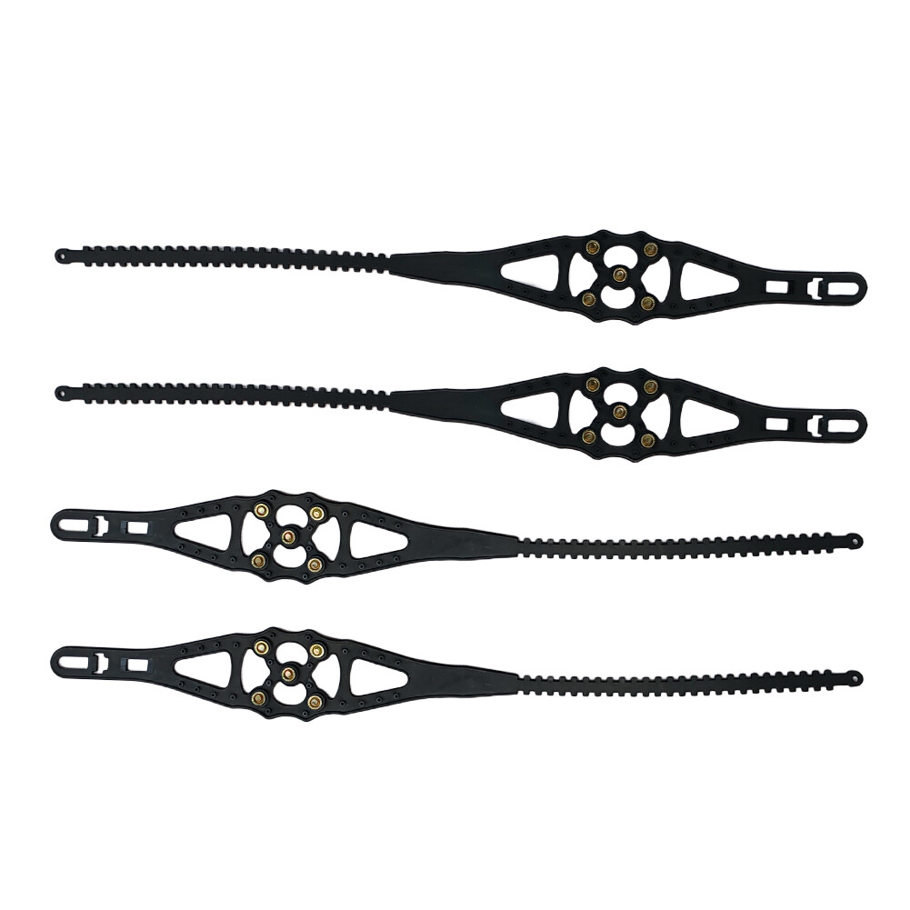 4Pcs Car Antiskid Snow Chains Tire Wheel Snow Chain for Tire Width 165