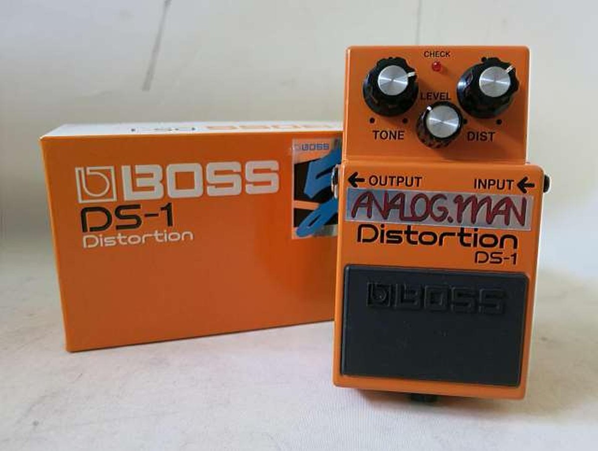 Boss DS-1 Analogman Mod Distortion Pedal Tested | eBay