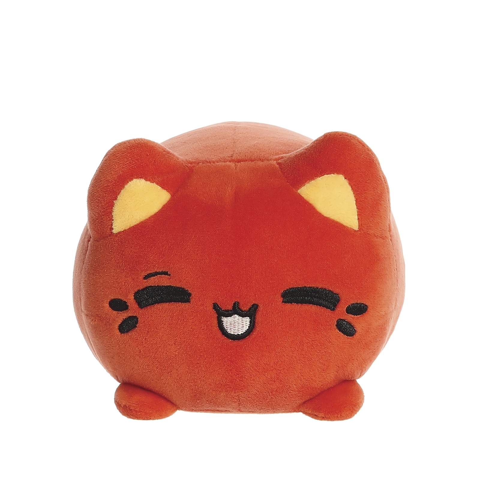 Aurora, 14312, Tasty Peach Thai Tea Meowchi 7In, Soft Toy, Reddish Brown