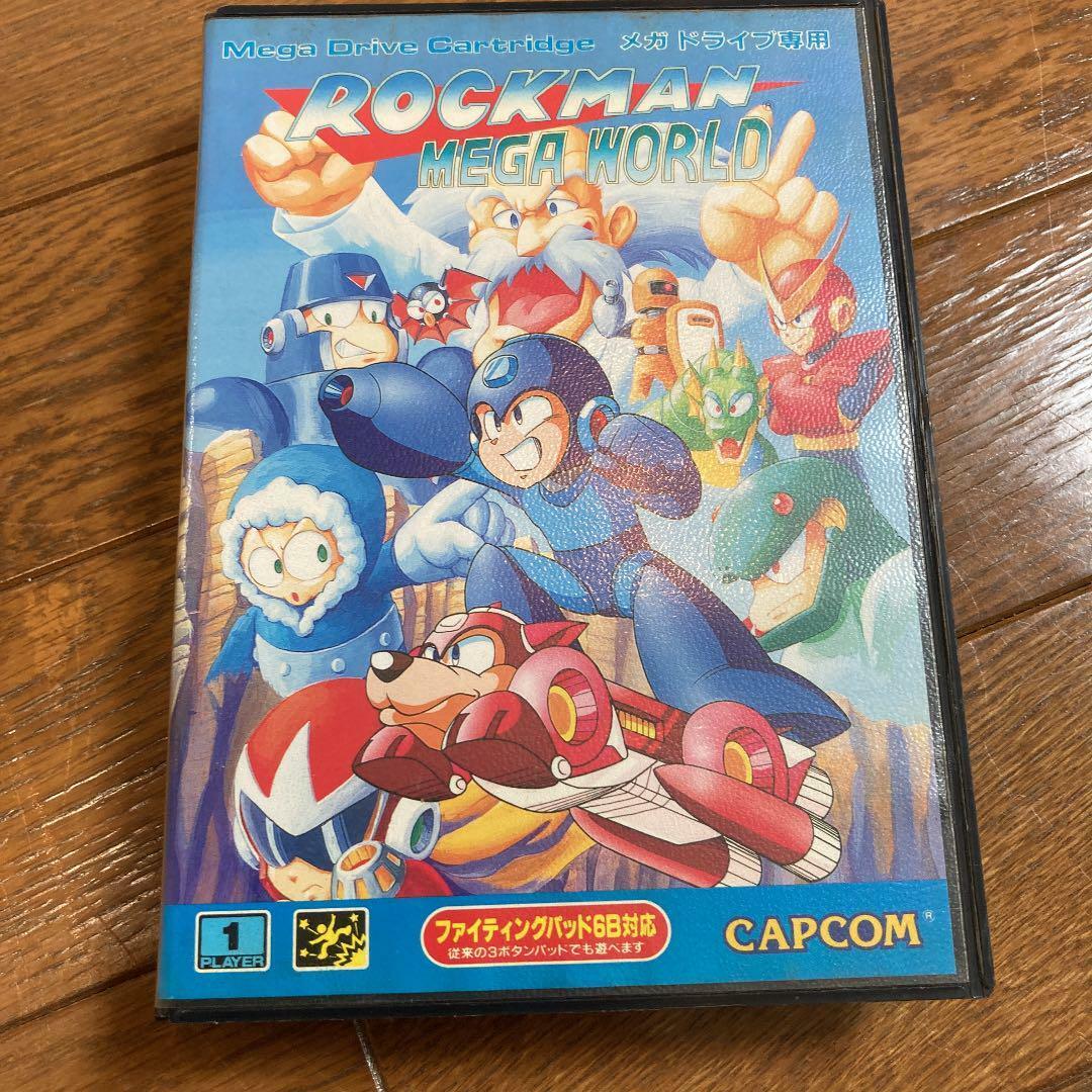 Rockman Mega World Megaman Genesis CAPCOM SEGA Mega Drive wz Rockman Mega World Megaman Genesis CAPCOM SEGA Mega Drive wz