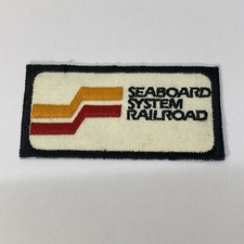 Vintage Collectible Seaboard System Railroad Patch - Transportation Automobilia
