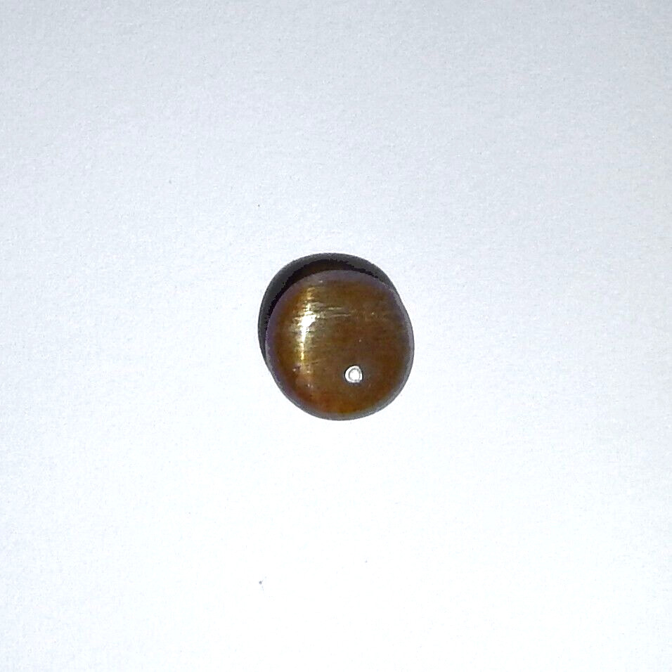 1.9ct Orange Star Sunstone Natural Earth Mined Unheated Round Cab