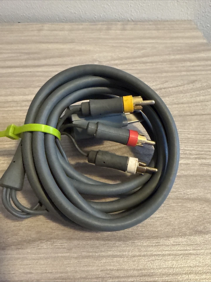 HD TV Component Composite Audio Video AV Cable - Microsoft Xbox 360 EX Tested - Image 3 of 3
