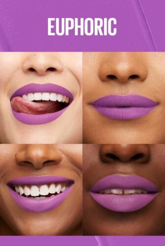 Maybelline Super Stay Matte Ink Liquid Lipstick 470 Euphoric Limited Edition NEU - Bild 2 von 7