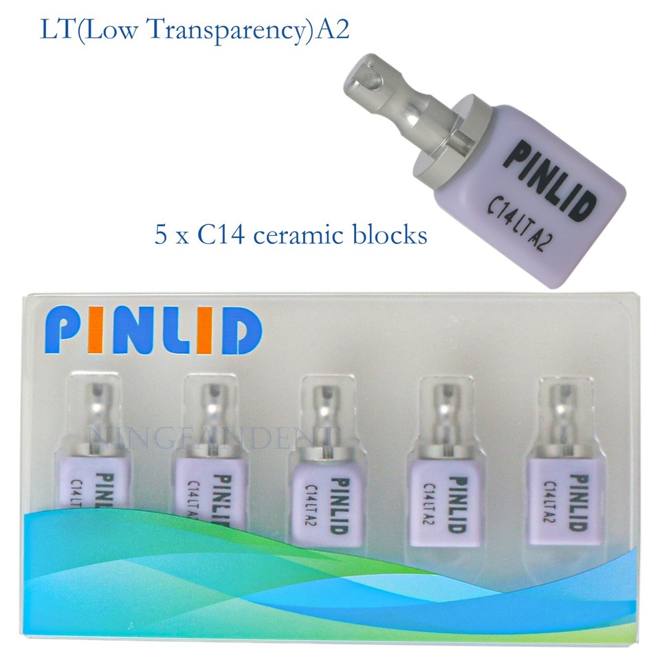 HT/LT C14 Emax Dental Glass Ceramic Lithium Dislicate Cerec Emax CAD ...