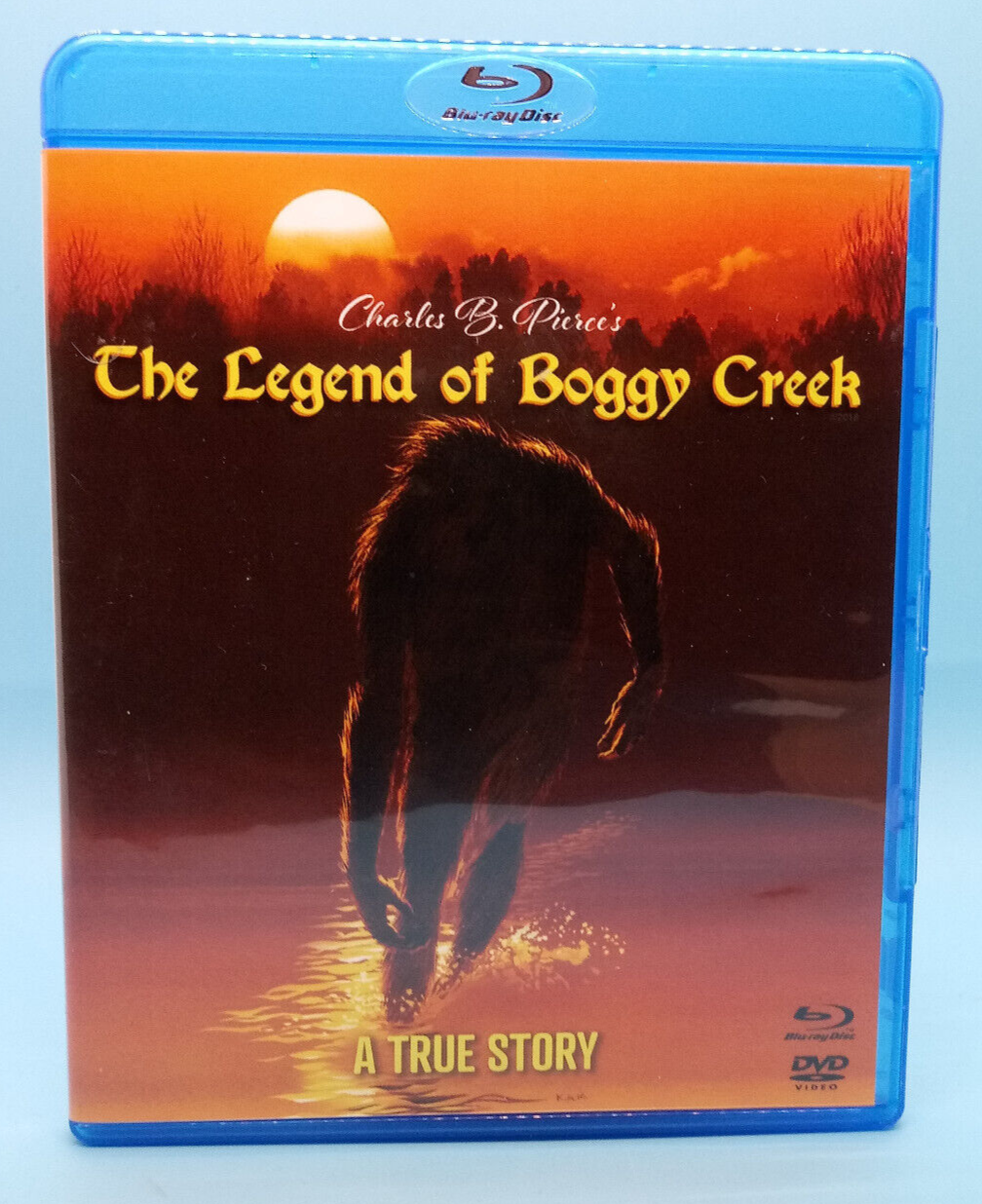 The Legend of Boggy Creek RARE Blu Ray/DVD combo, Charles B Pierce