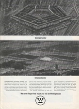 1963 Westinghouse ~ Baltimore Defense Center ~ Space Race, Cold War