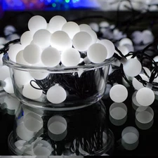 LED Fairy String Ball Lights Party Garden Christmas Home Decor Battery Powered