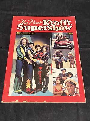 VINTAGE THE NEW KROFFT SUPERSHOW GOLDEN ALL STAR BOOK 1978 COMIC SID & MARTY
