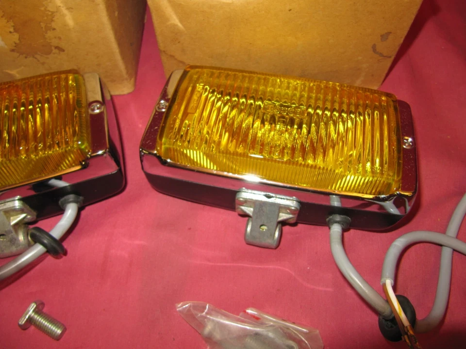 Luces de conducción antiniebla NOS Porsche 914 Bosch 1974-1976 Foto 4 de 4