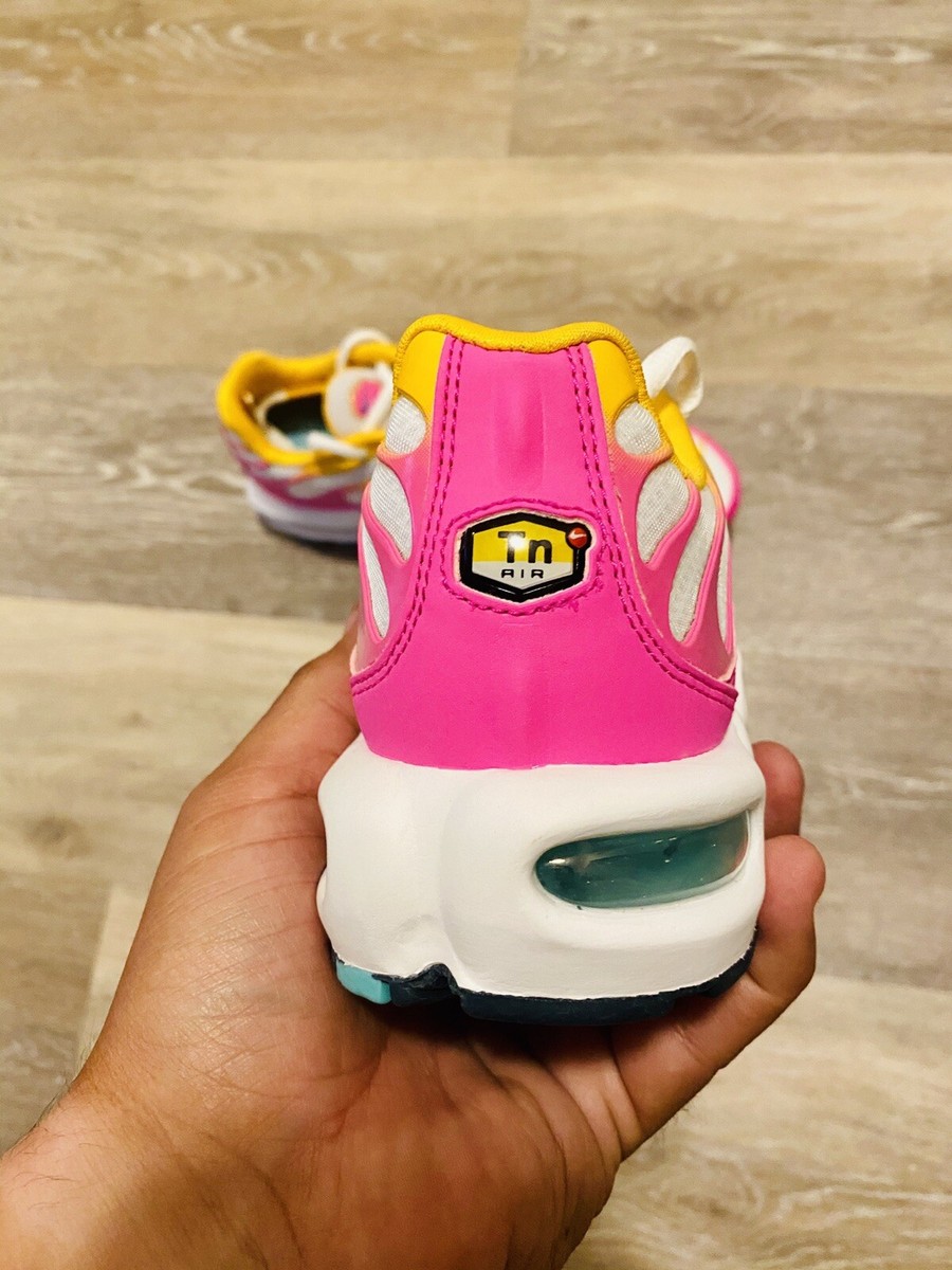 Nike Air Max Plus Premium White Spirit Teal Pink CJ9922-100
