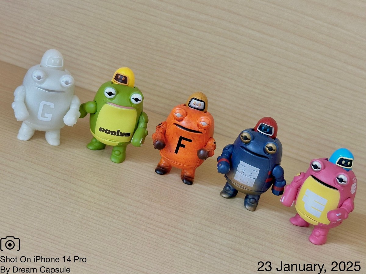 Keronen The Capsule Toy 3 All 5 Types (Gacha Gasha Complete