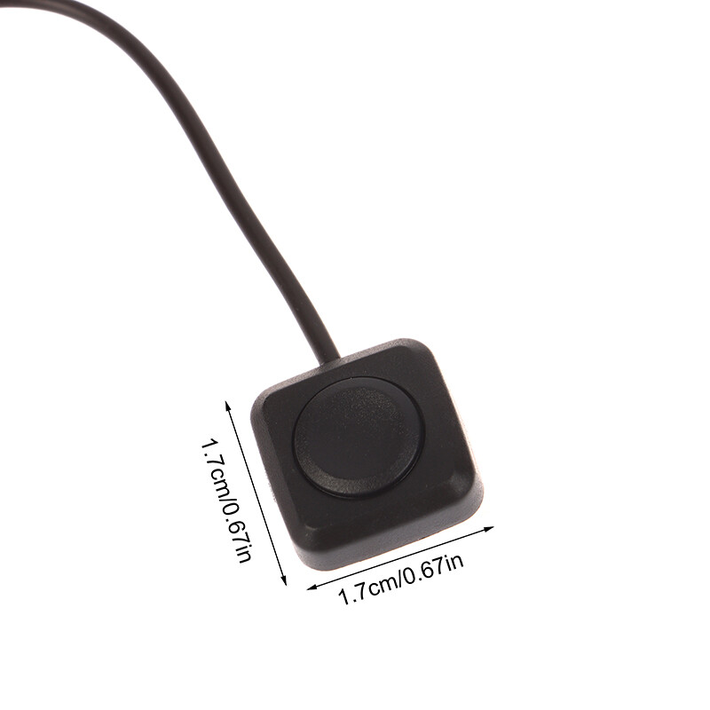 1Pc Momentary Push Button On Off Switch Black Plastic 12V 24V Mini ...