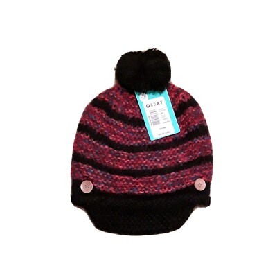 CLOSEOUT DEAL Girl's ROXY Hand Knit Winter Hat Beanie Cap