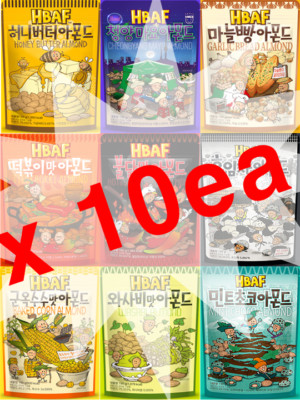 [x 10ea] Gilim HBAF  Korean Almond & Peanuts