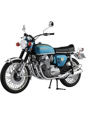 アオシマ 1/12 完成品バイク Honda DREAM CB750FOUR Aoshima1/12 The Bike Series No.1 Honda CB750 Dream CB750 FOUR 1969