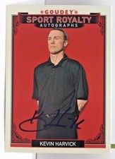 Kevin Harvick 2016 UD Goodwin Champions Goudey Sport Royalty Autograph Auto  SSP