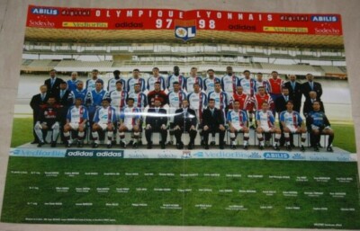 Dans notre collection de Posters ...Saison 83/84 .... Olympique Lyonnais ....M.P