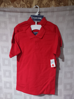 red polo dress uniform John Ehret 12th Grade Red Polo